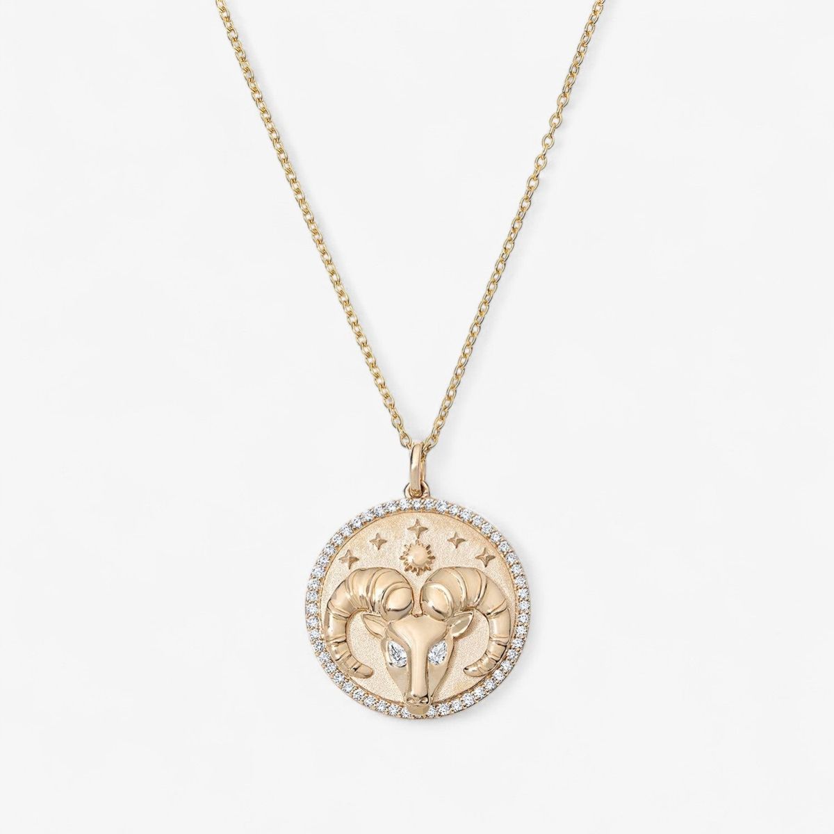 Token Zodiac Necklace