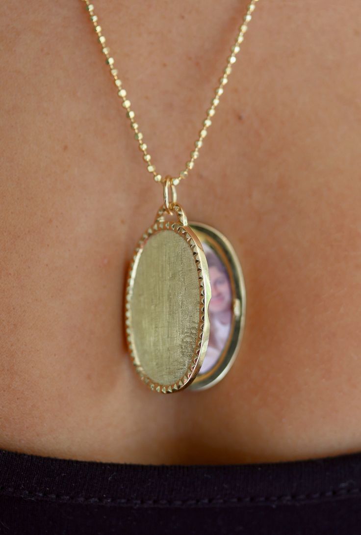 Oval 'Stud' Locket