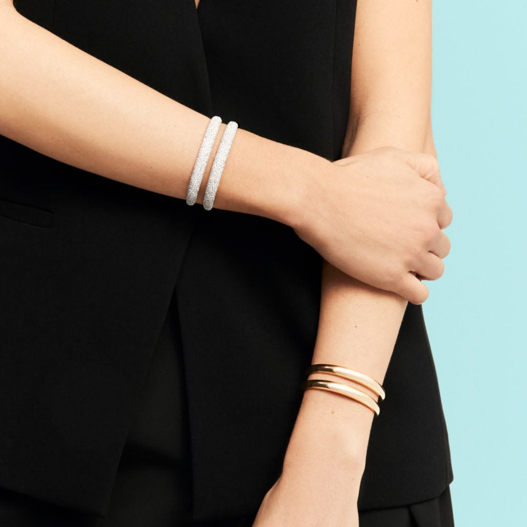 Madison Diamond Double Dome Cuff