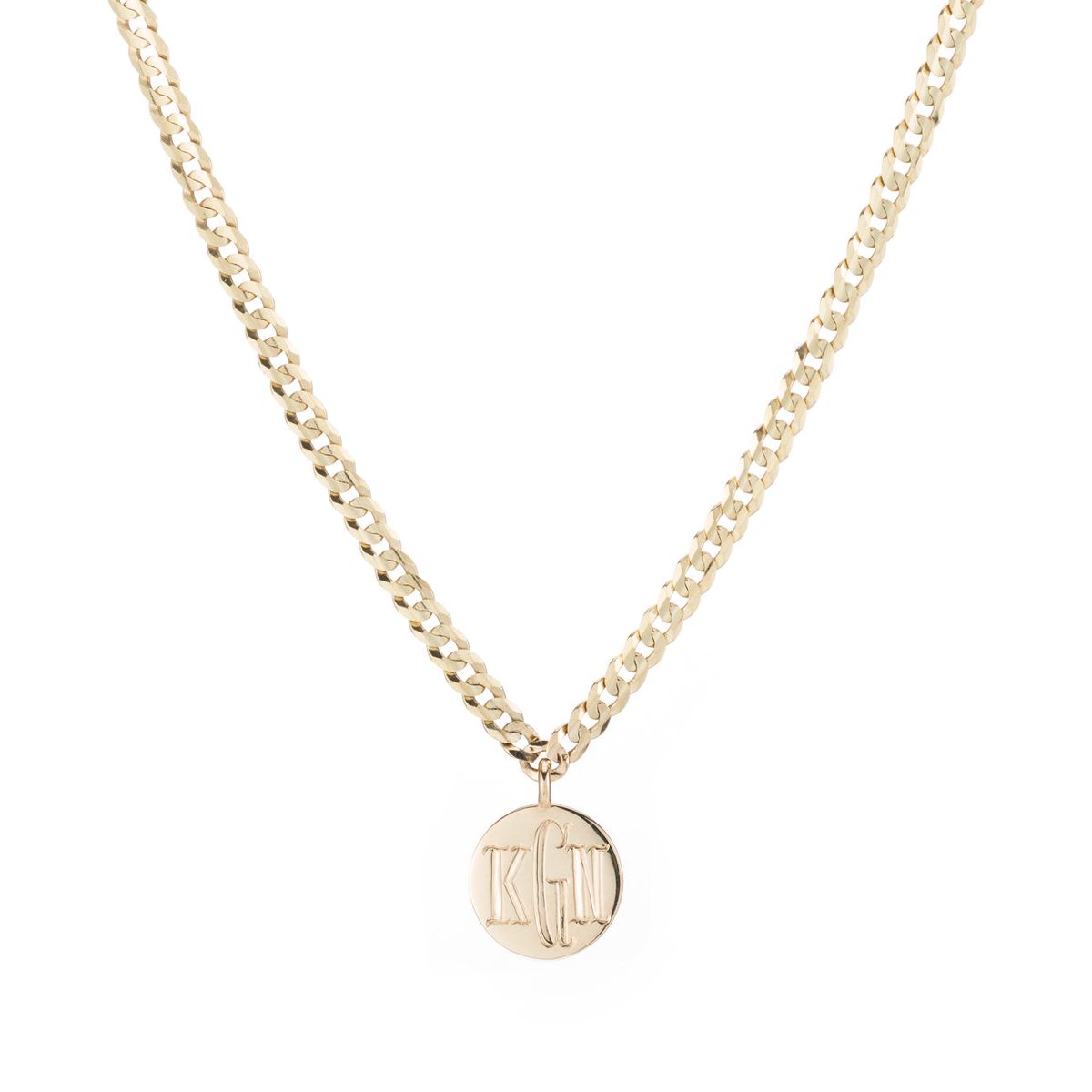 Medallion Signet Necklace