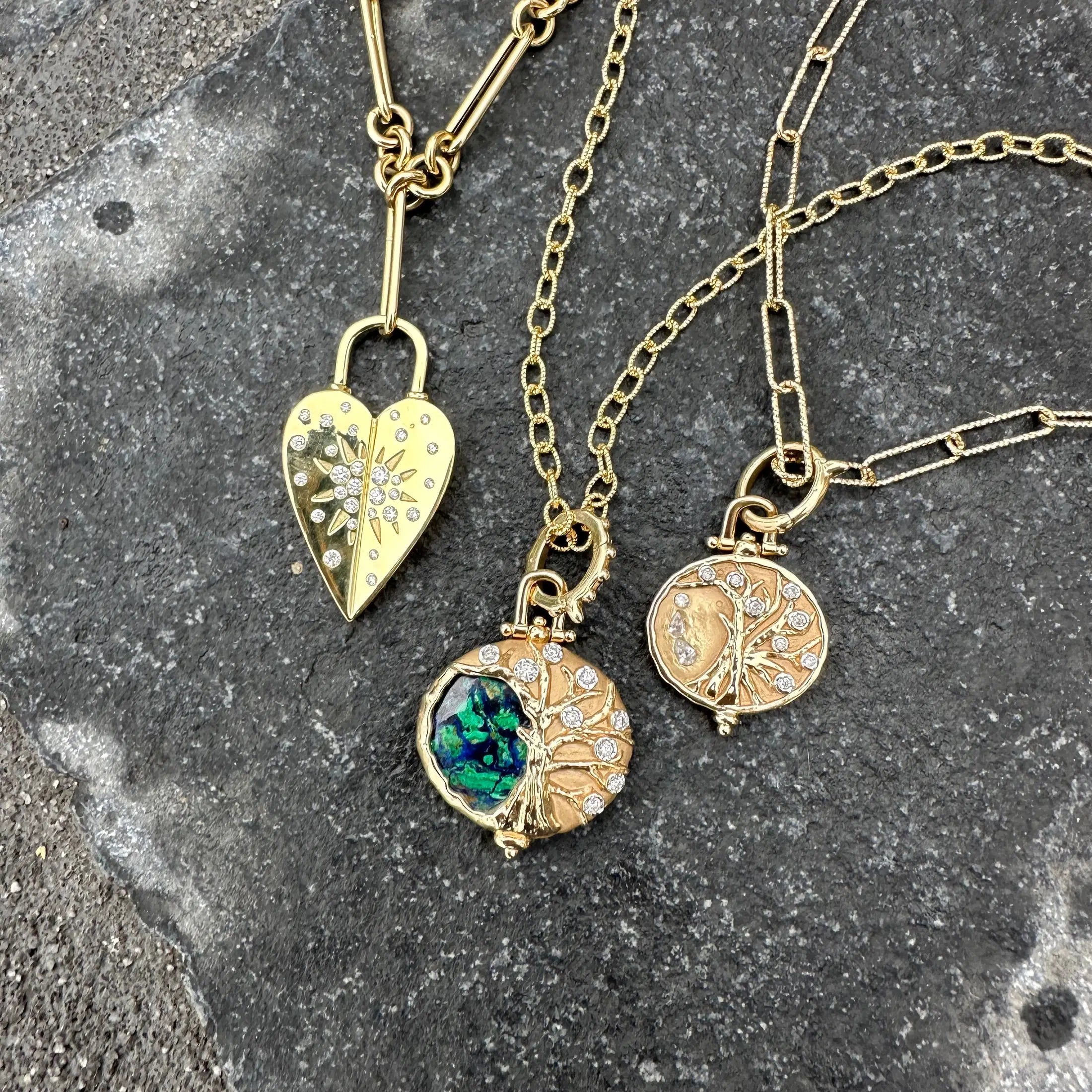Love Explosion Heart Pendant