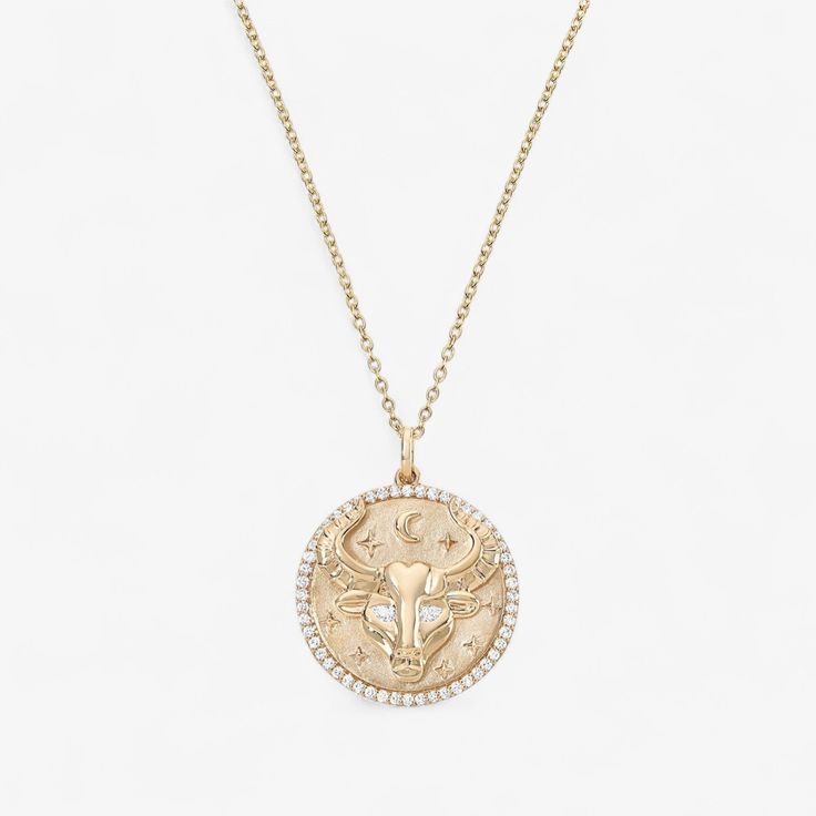 Token Zodiac Necklace