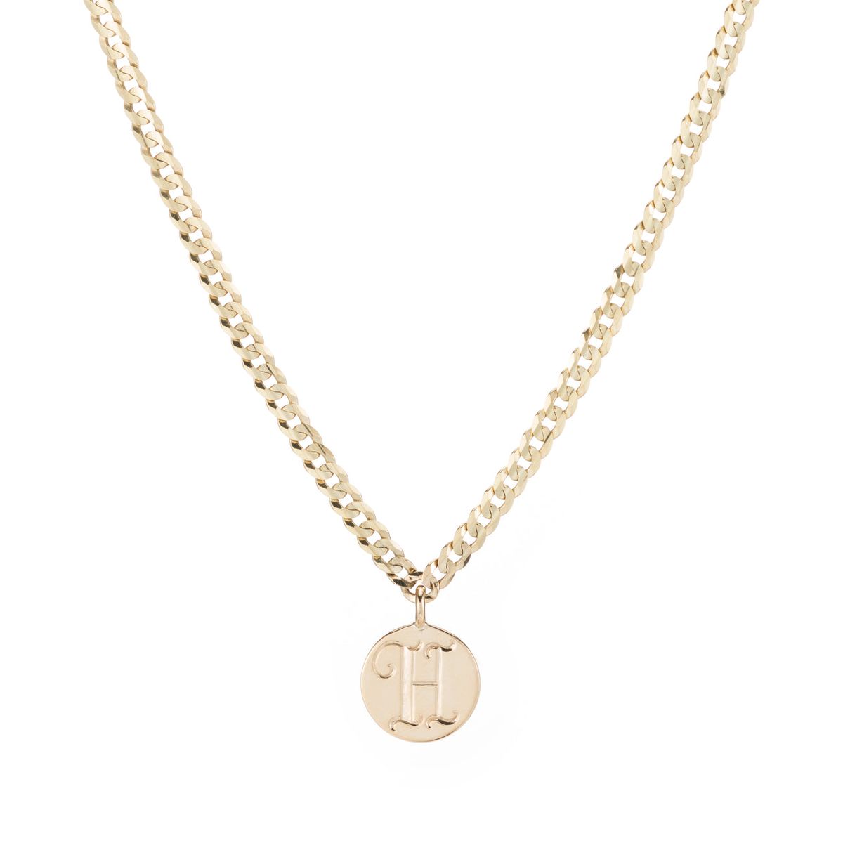 Medallion Signet Necklace