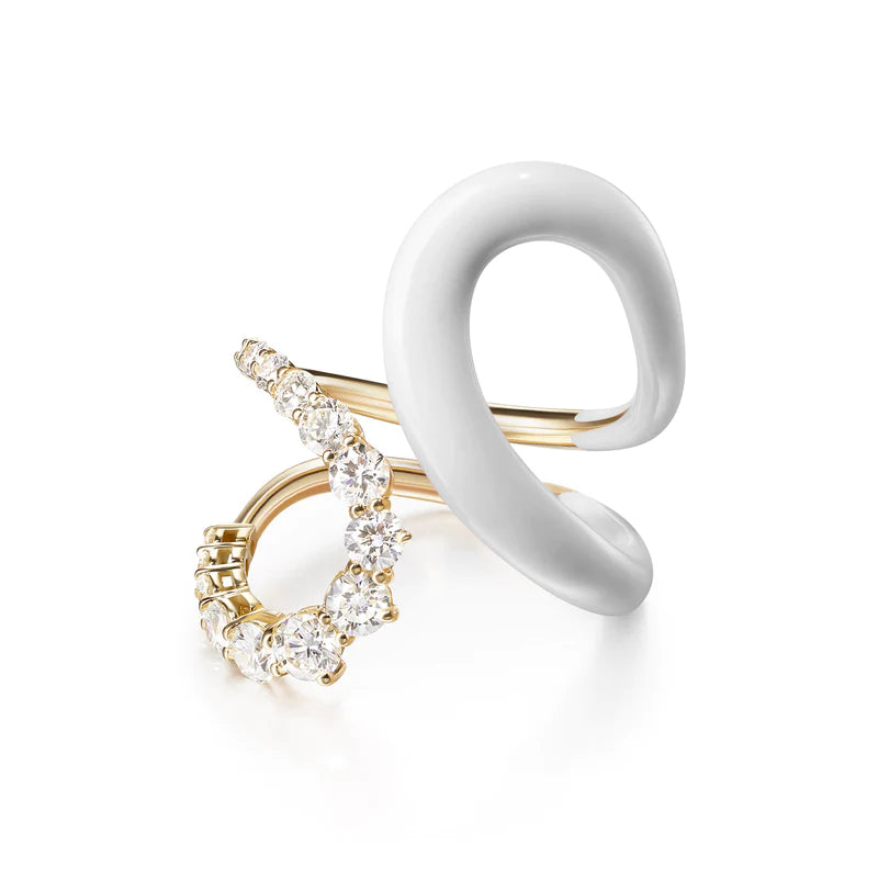 Enamel Aria Jane Ring