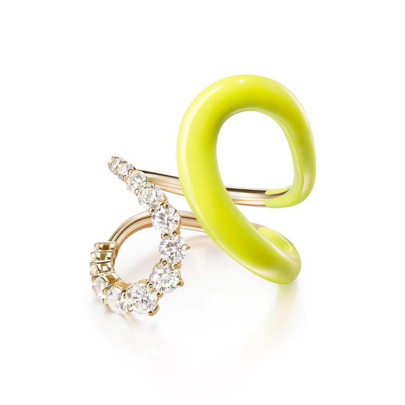 Enamel Aria Jane Ring