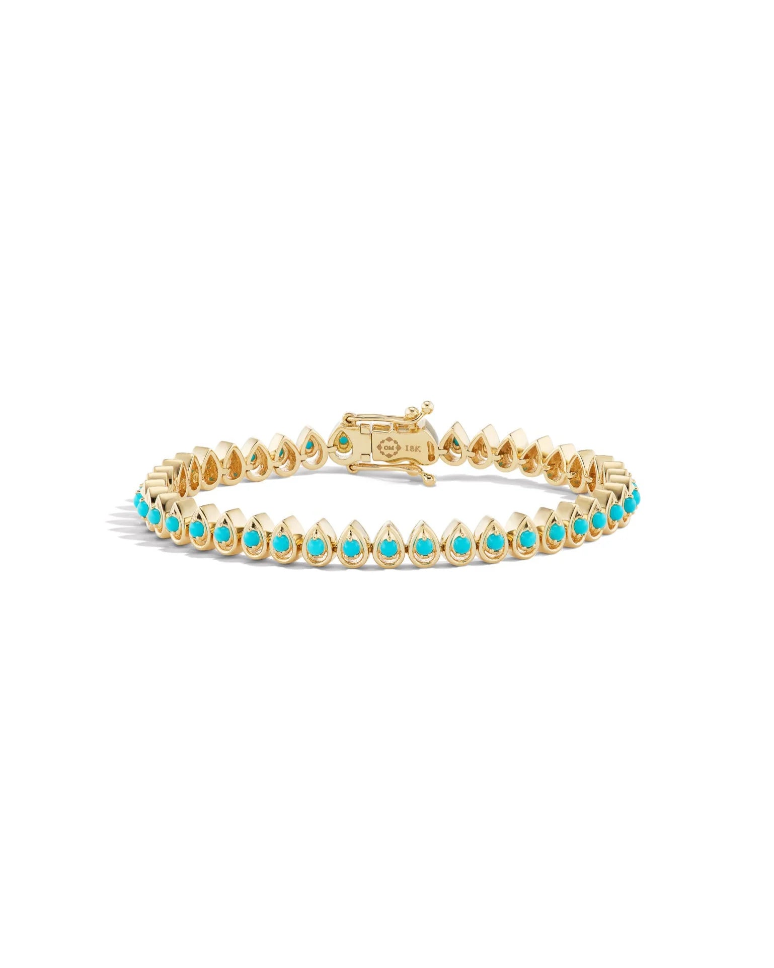 Mandala Petal Tennis Bracelet