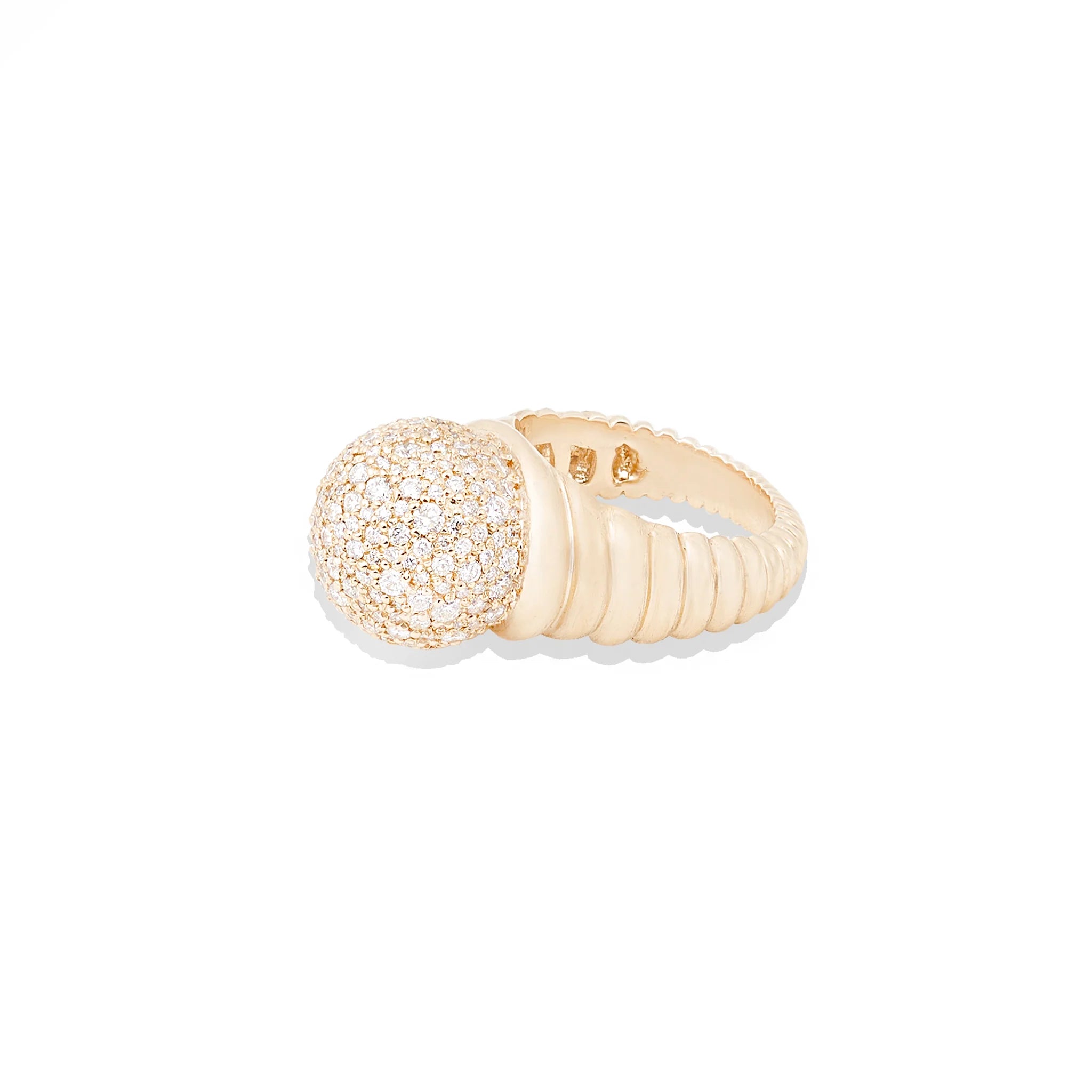 Revel Bobble Cocktail Ring - Diamond
