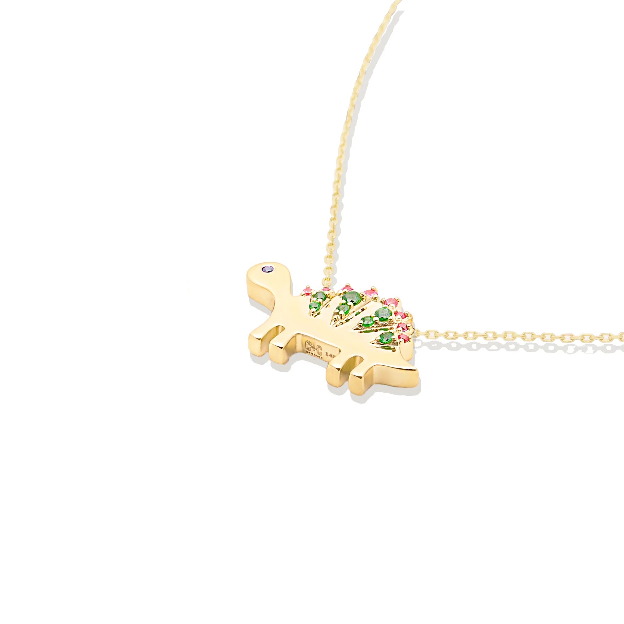 Juju Dino Charm Necklace