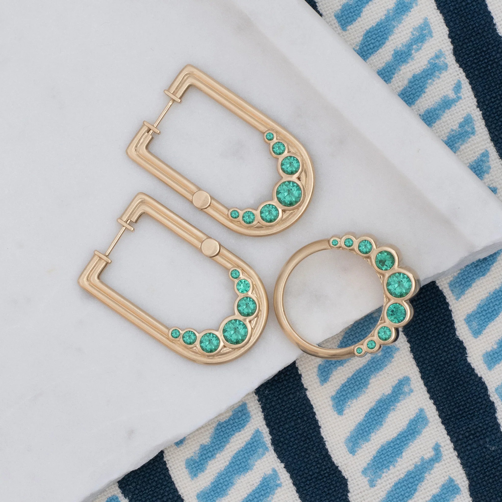 Evolve Bubble Hoop - Emerald