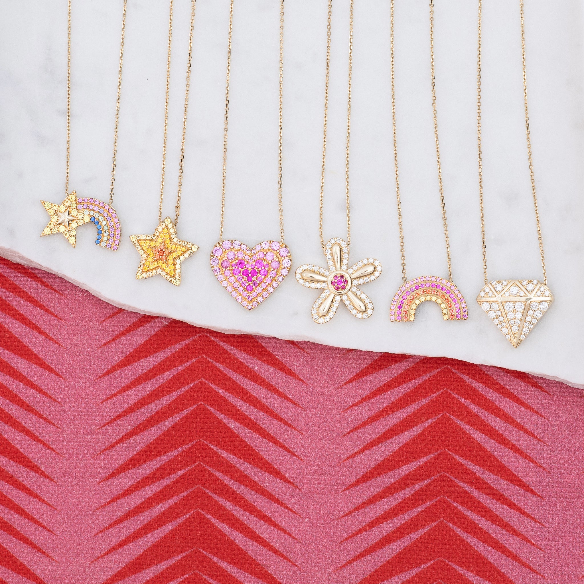 JuJu Shooting Star Charm Necklace