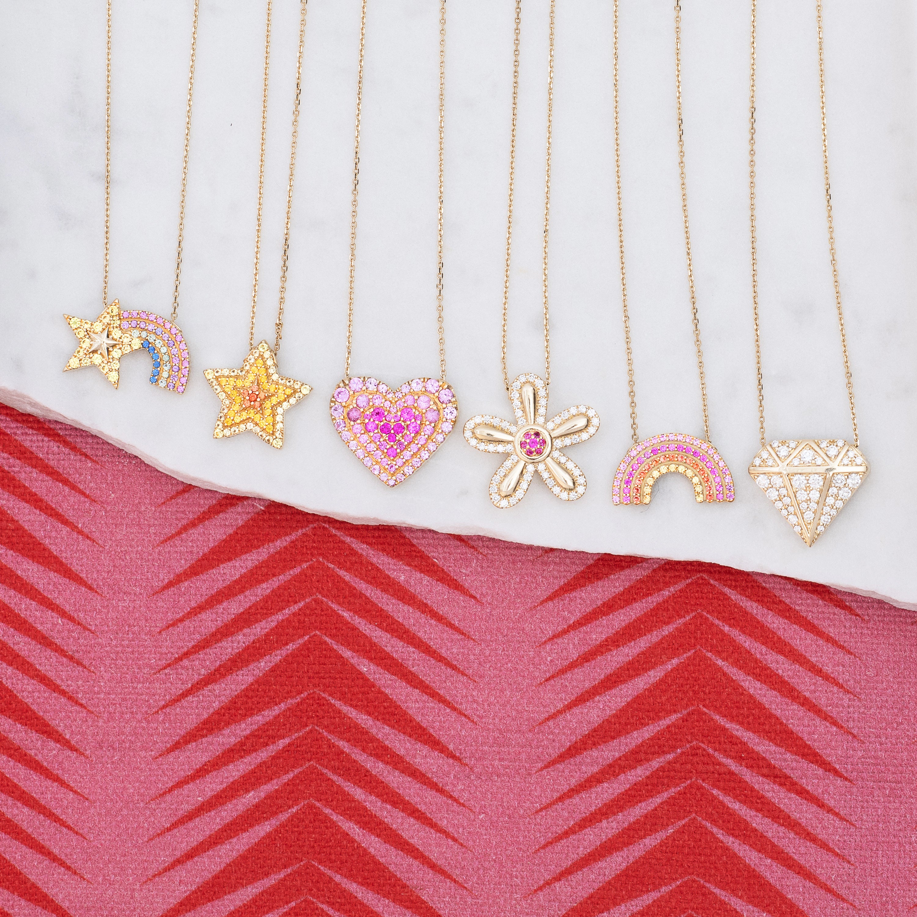 JuJu Heart Charm Necklace