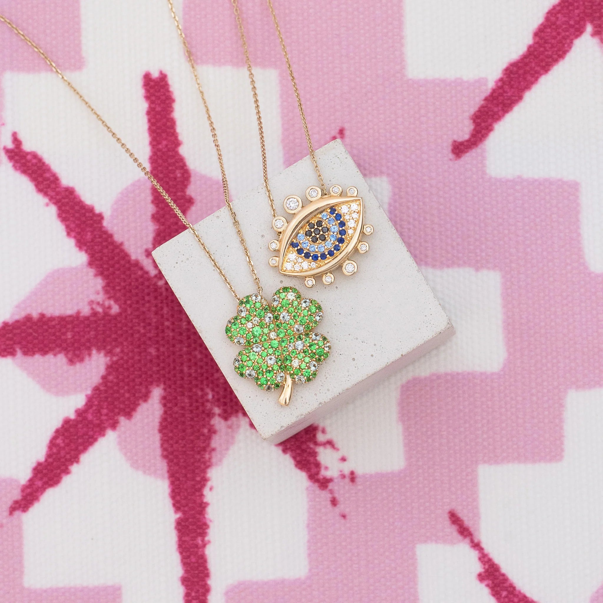 Juju Evil Eye Charm Necklace
