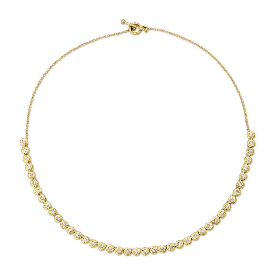 Demi Blosson Tennis Necklace