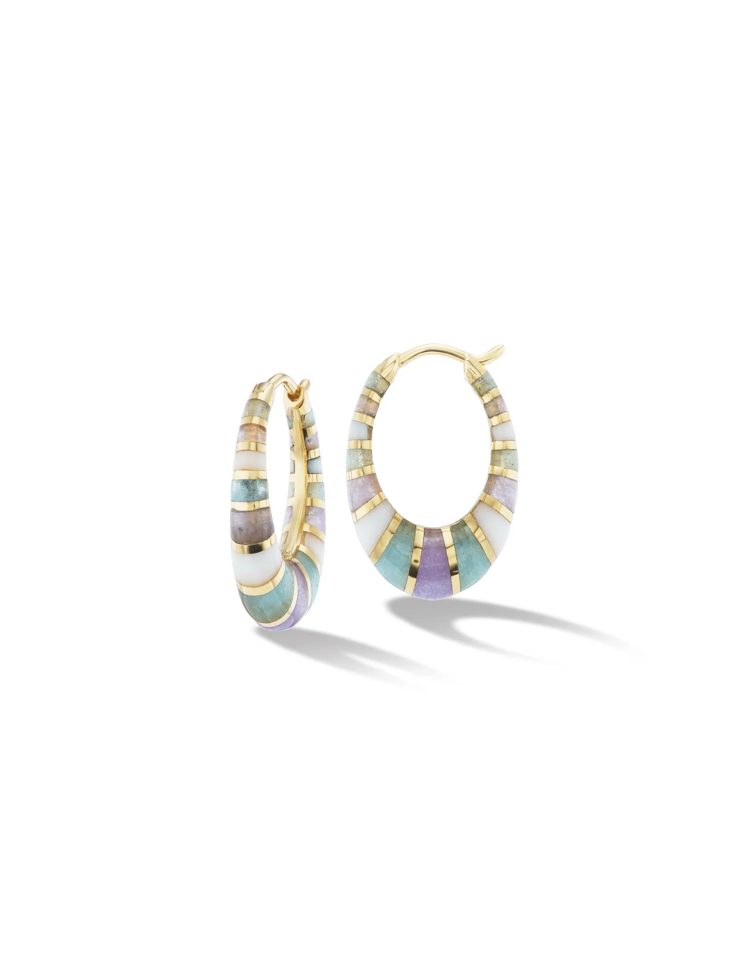 Mini Inlay Hoops
