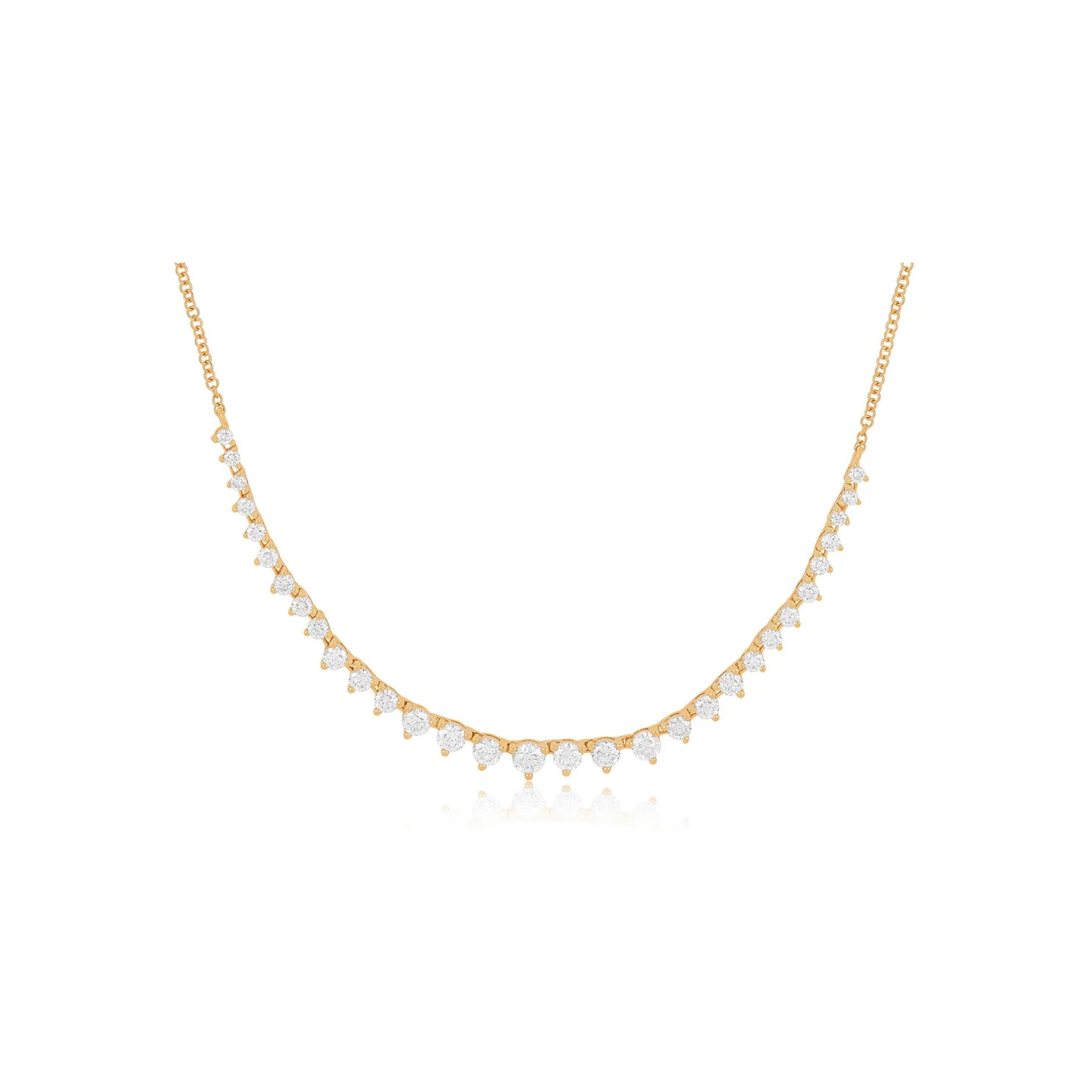 Graduated Diamond Necklace