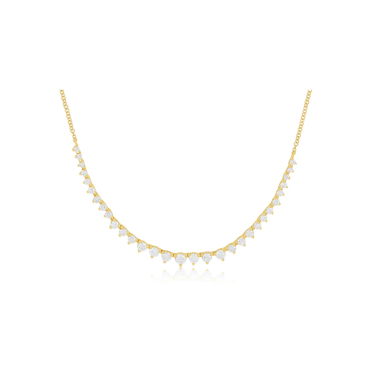 Graduated Diamond Necklace