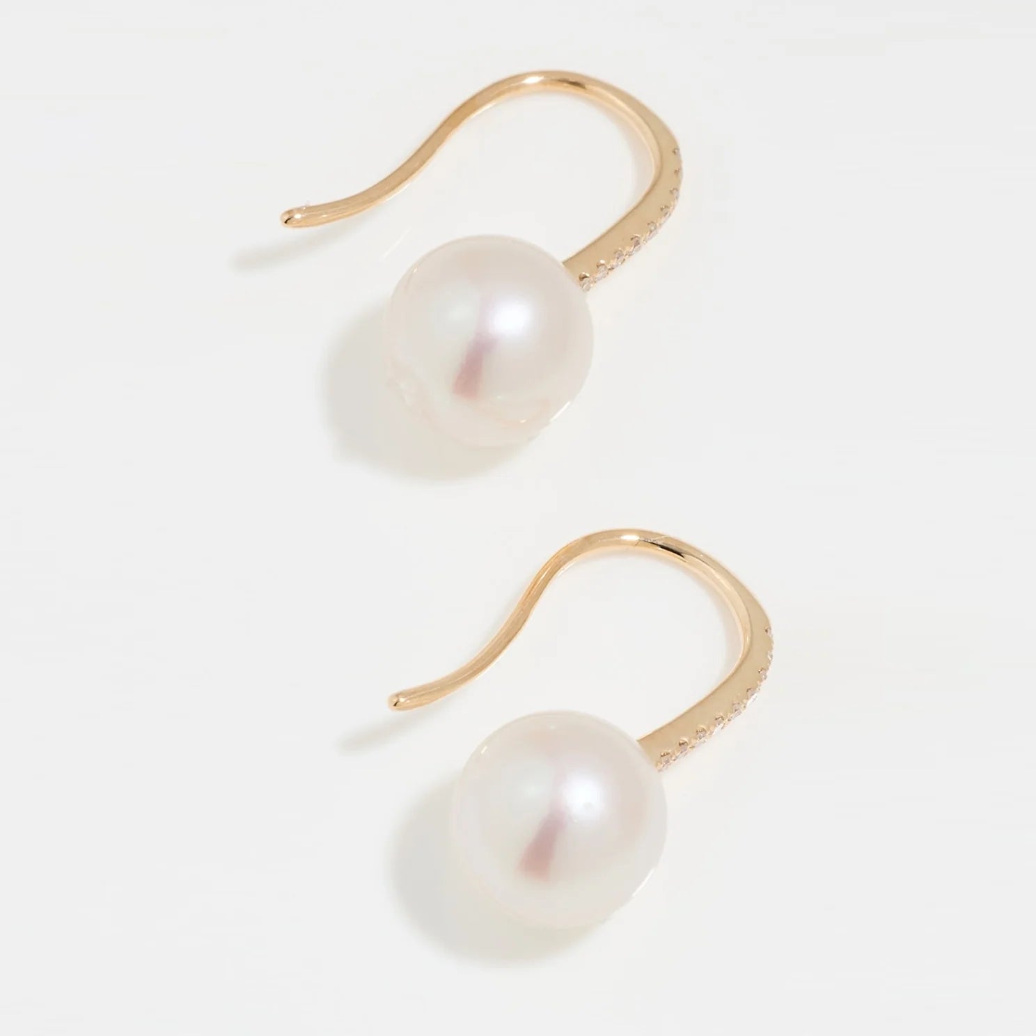Pearl Ball Drop Earrings
