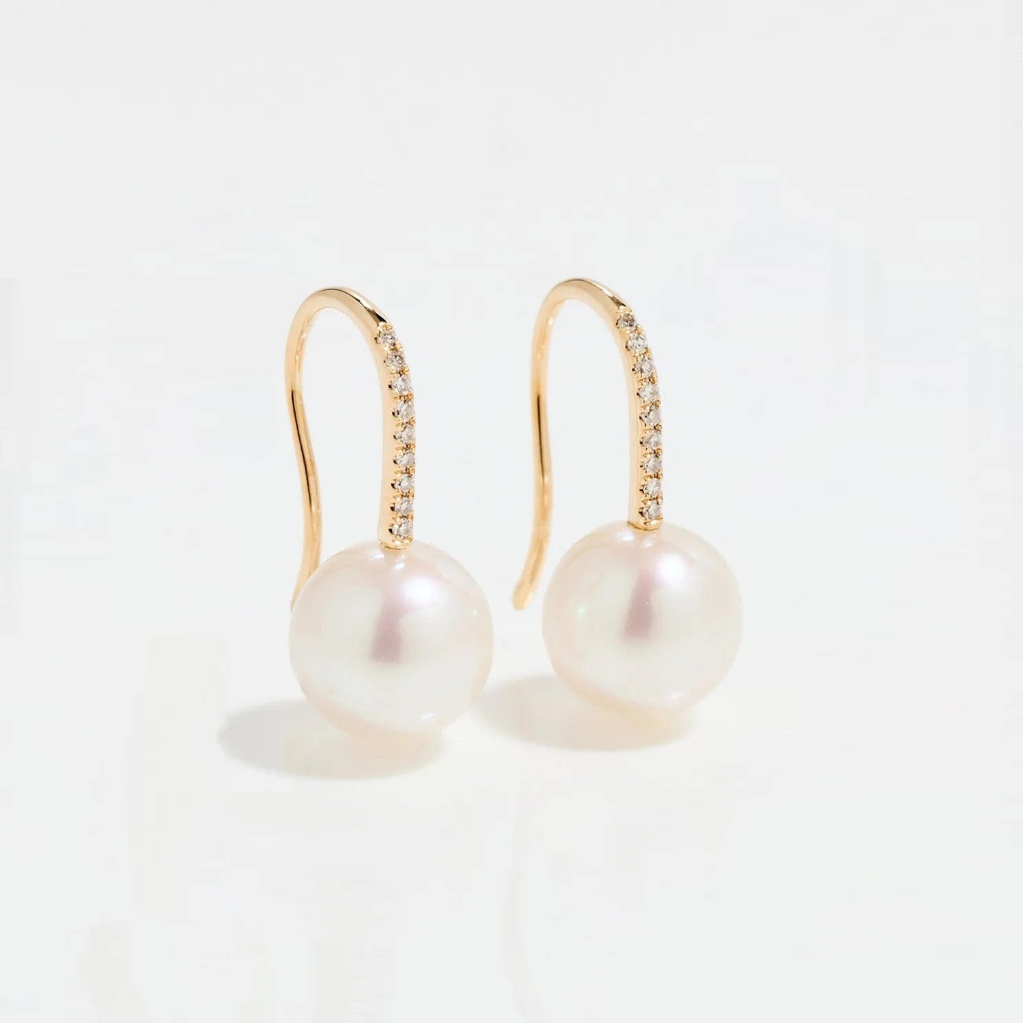Pearl Ball Drop Earrings