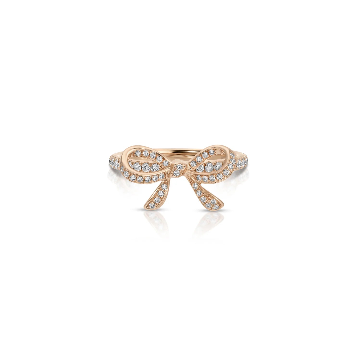Diamond Bow Ring