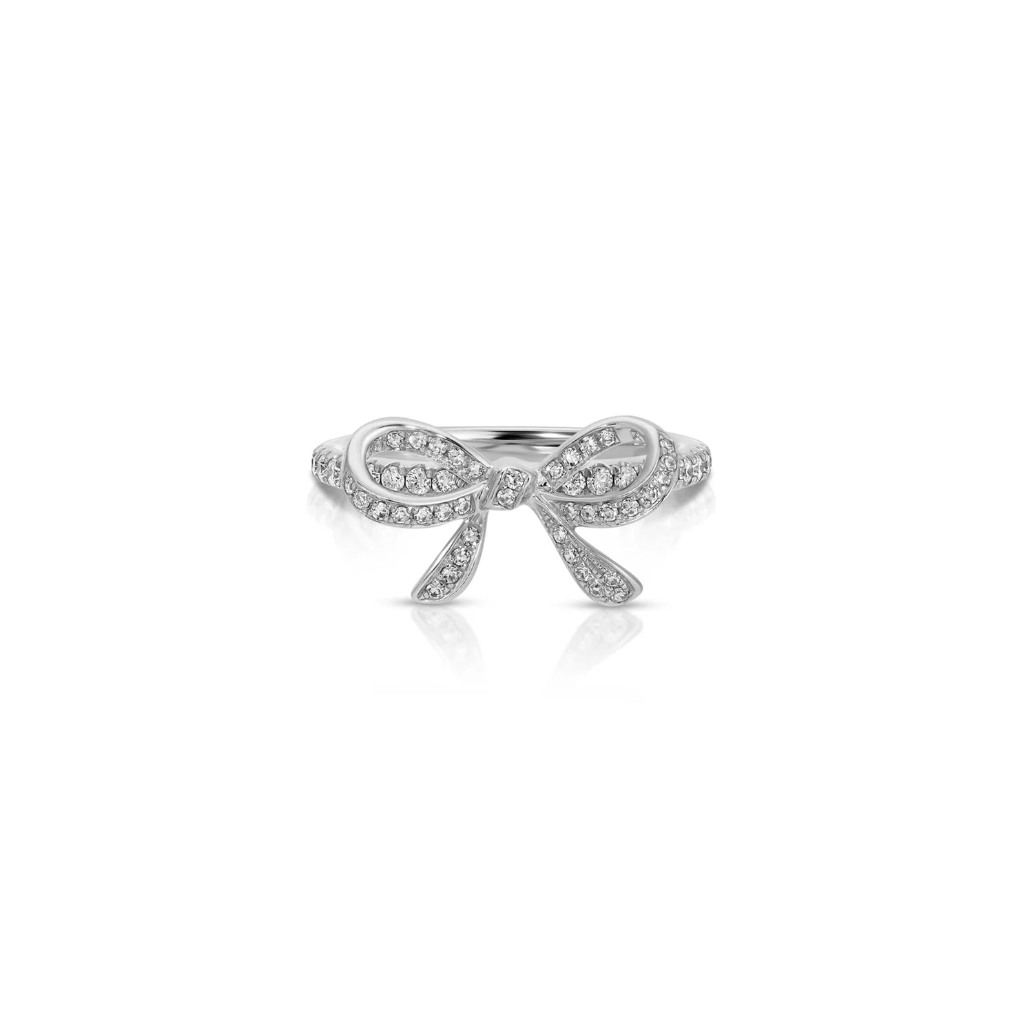 Diamond Bow Ring