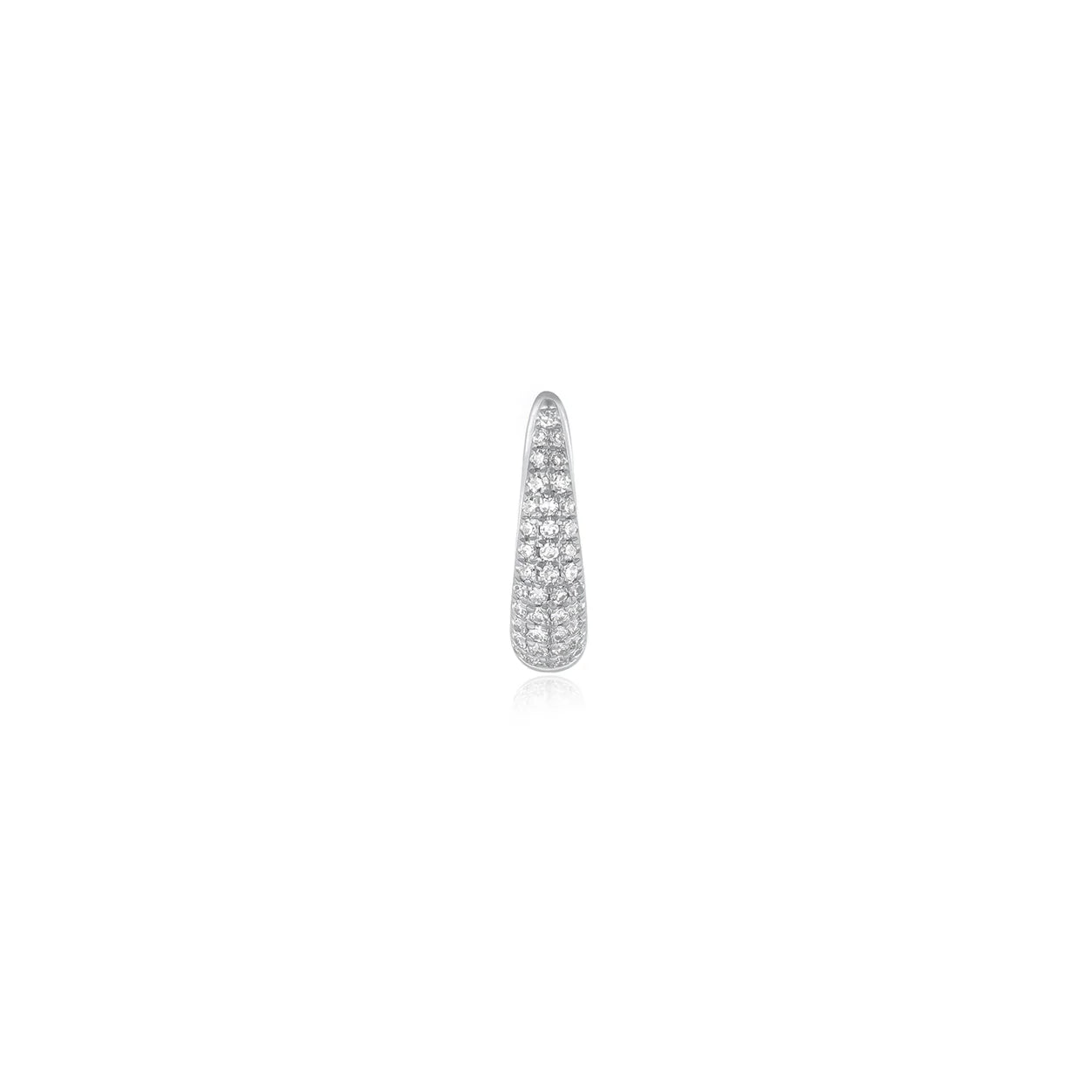 Diamond Mini Maeve Huggie Earrings