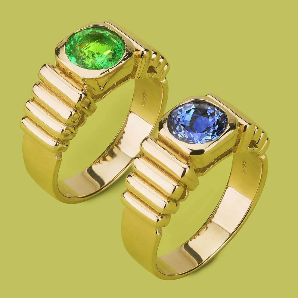 Van Inca Signet Tanzanite
