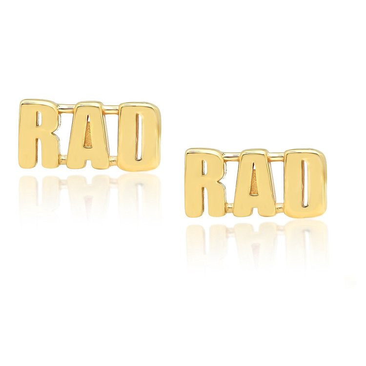 "Rad" Single Earring