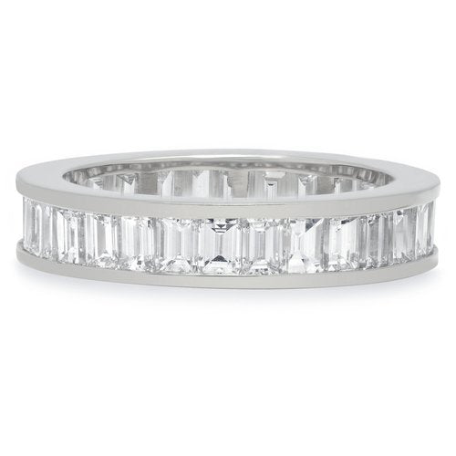 Baguette Cut Diamond Band