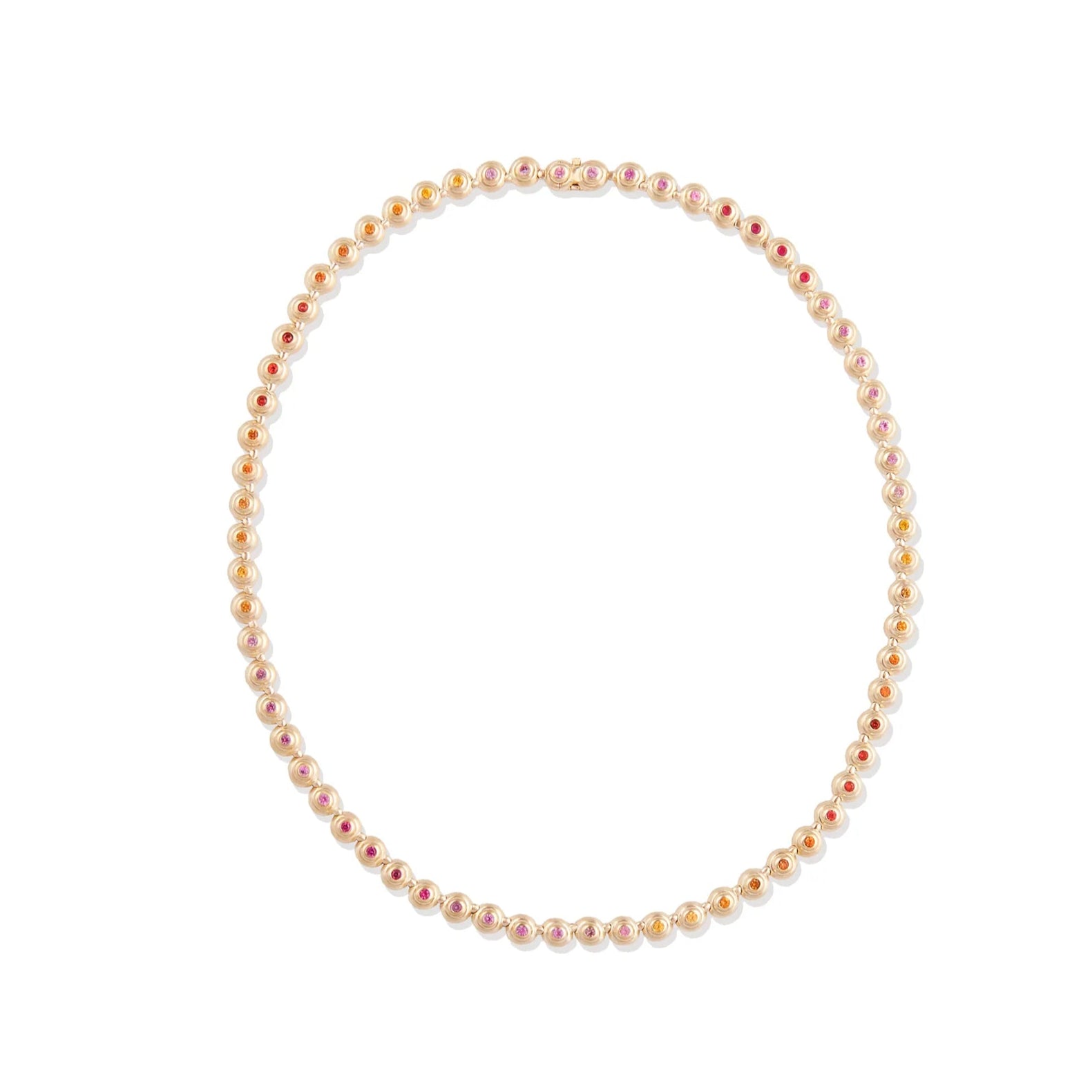 Evolve Link Necklace - Sapphire