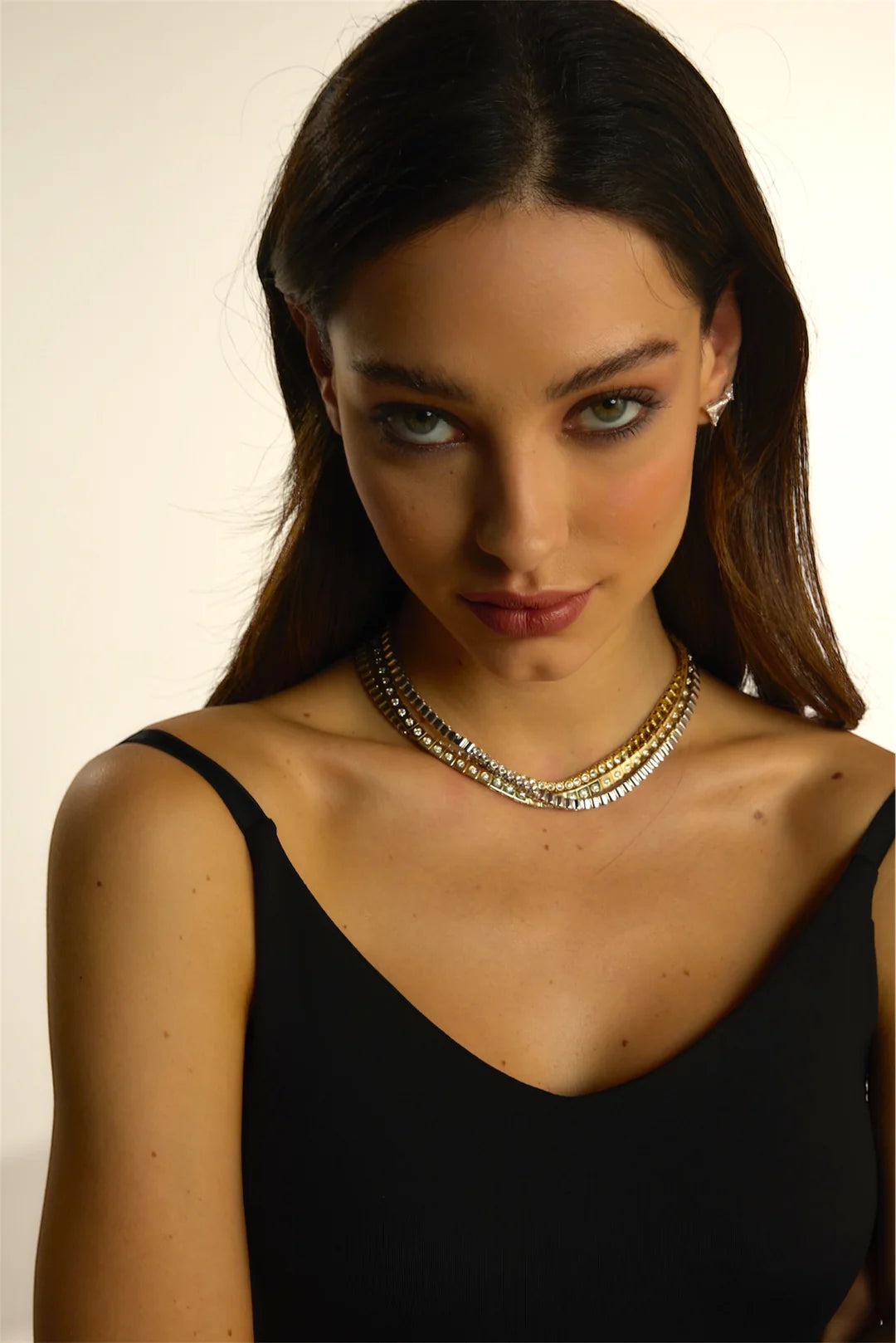 Leggo Diamond Tennis Necklace