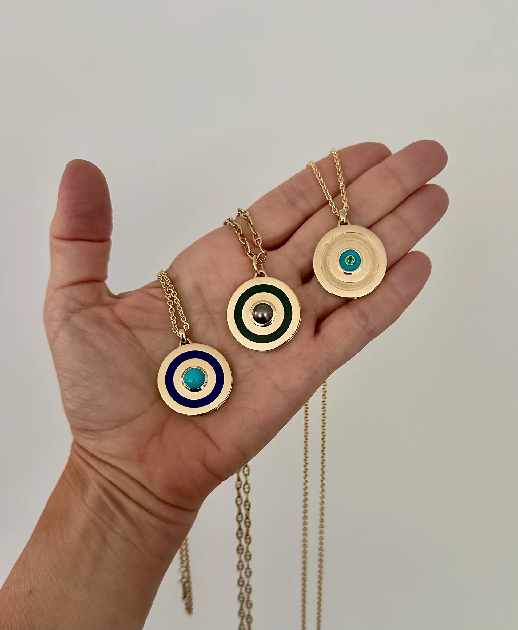 Custom Bullseye Locket