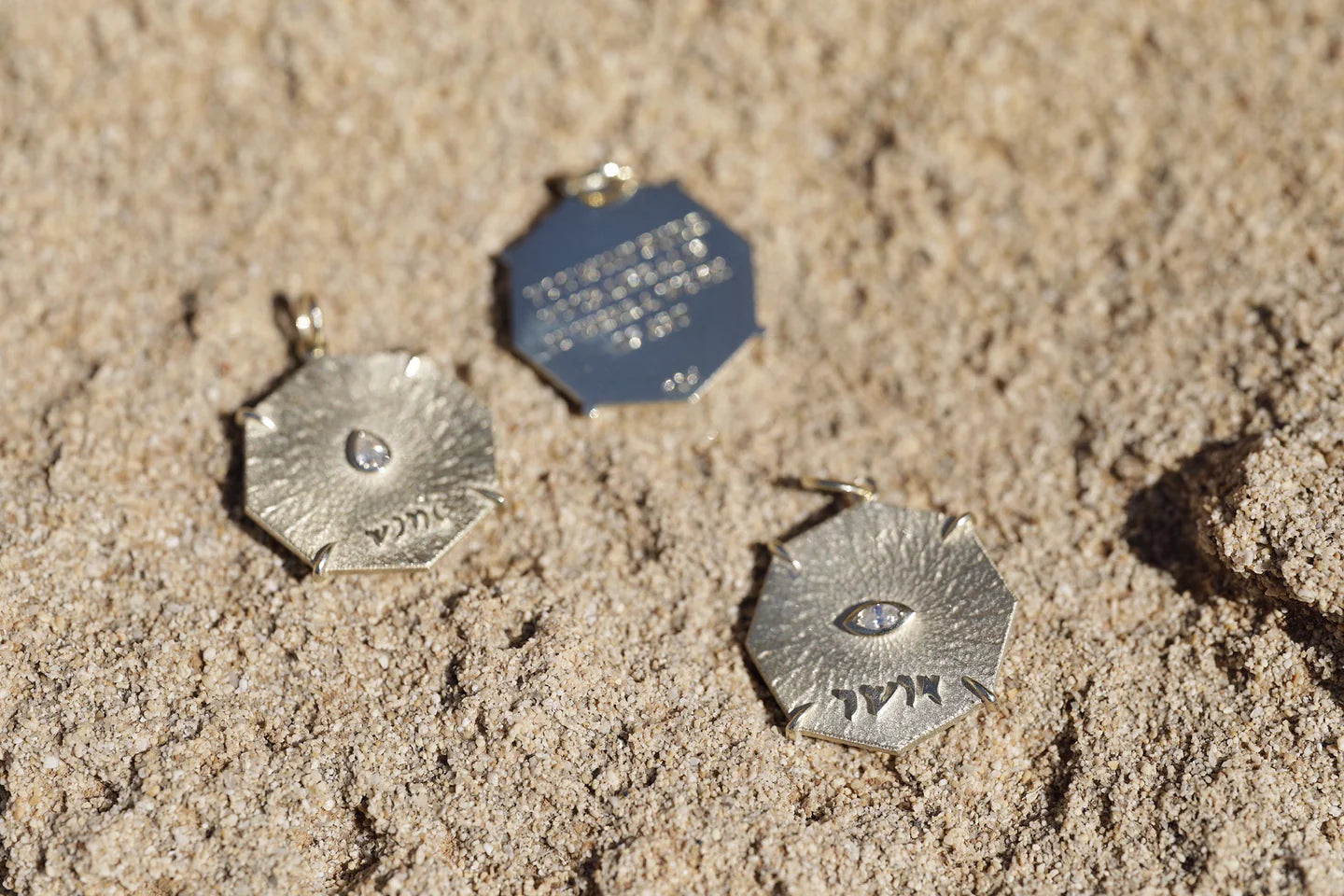 Seek Octagon Charm Necklace