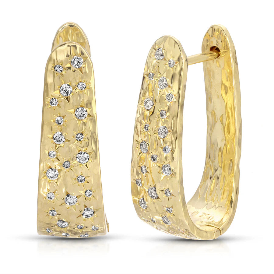 Diamond Jumbo Imogen Hoops