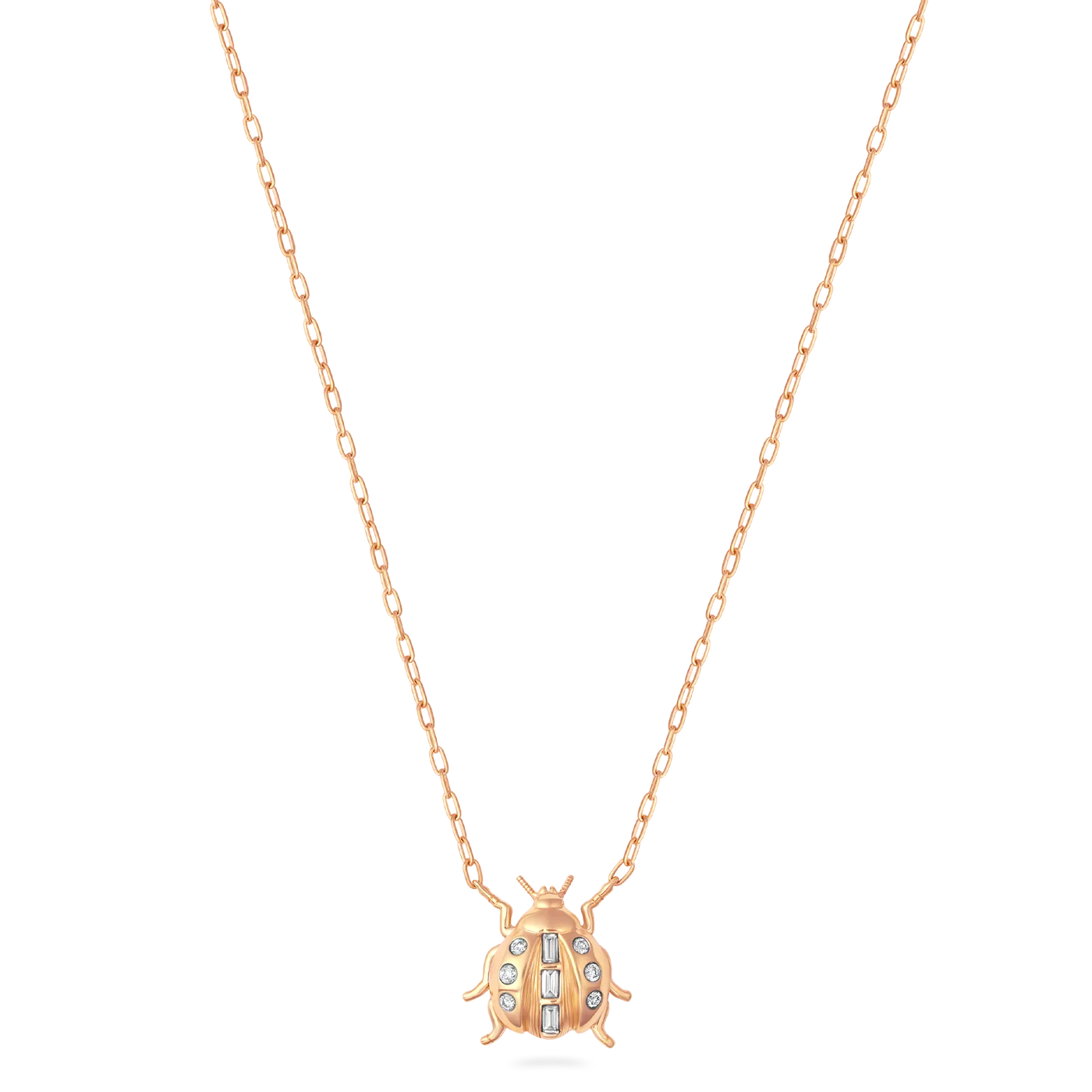 Lady Bug Gold & Diamond Necklace