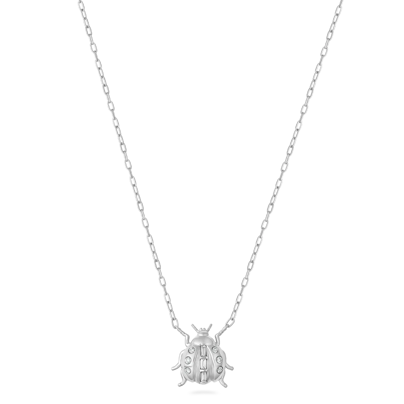 Lady Bug Gold & Diamond Necklace