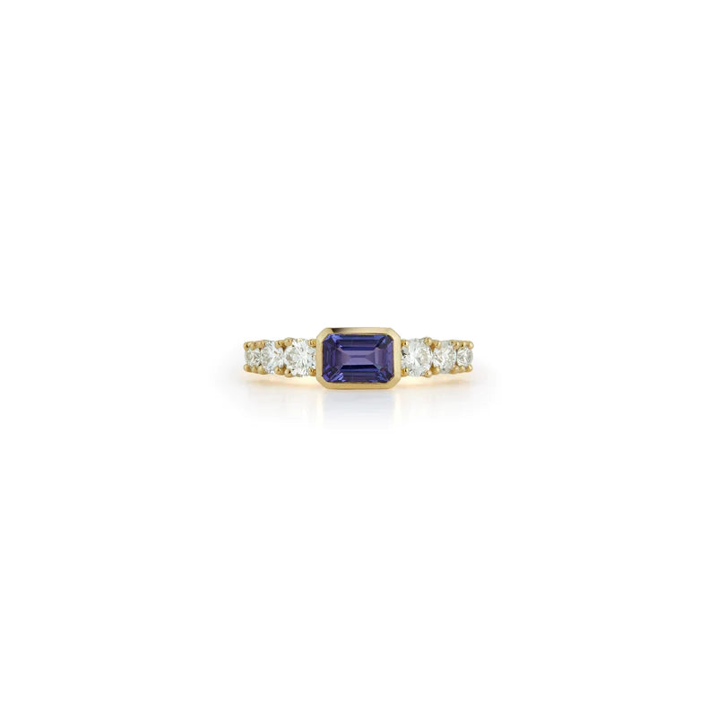 Toujours Tanzanite and Diamond Ring