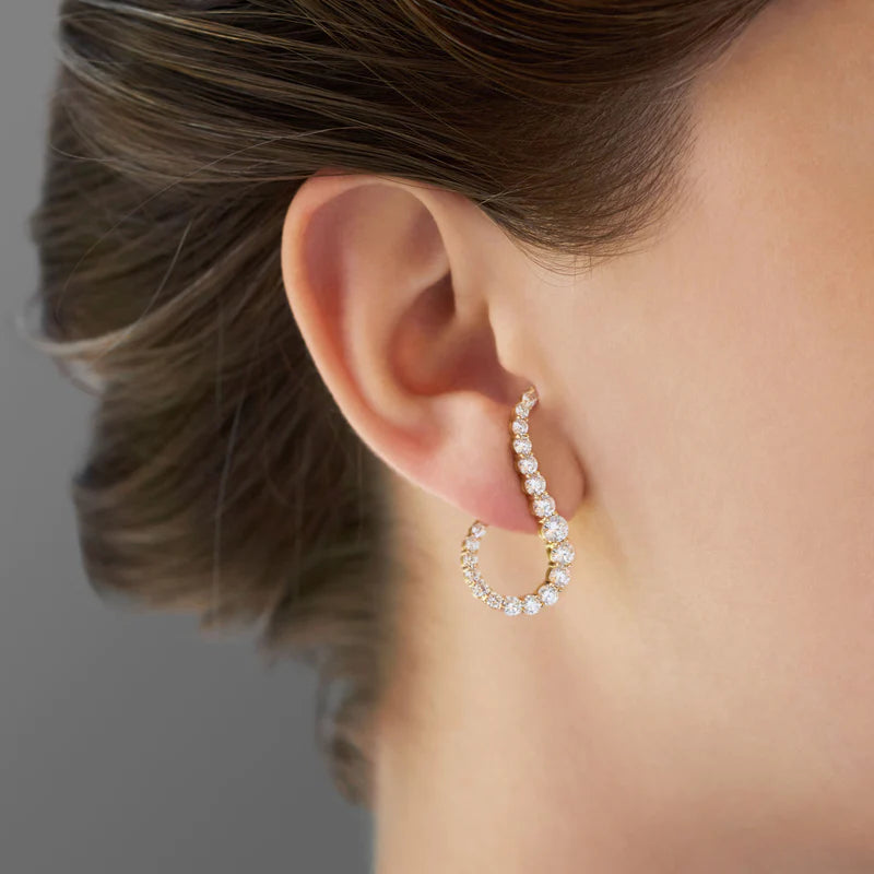 Diamond Aria Grace Earrings
