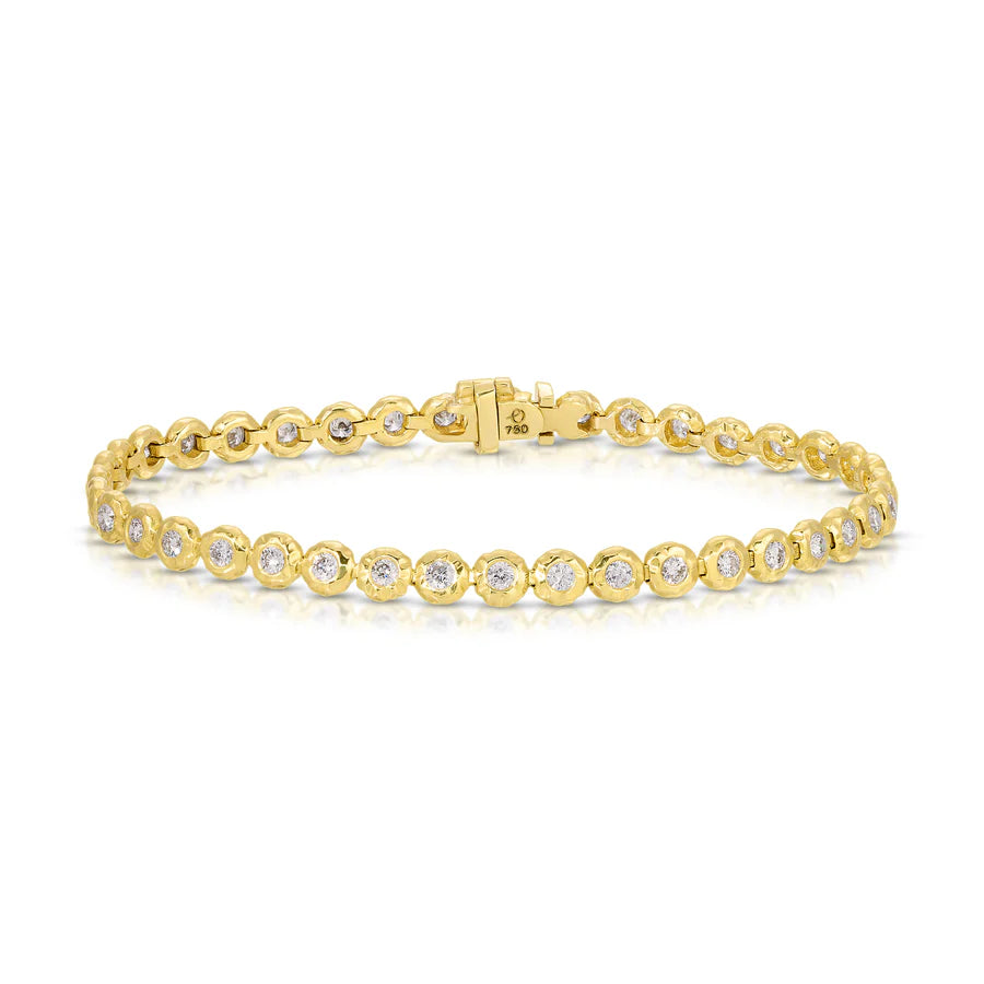 Diamond Micro Nesting Gem Tennis Bracelet