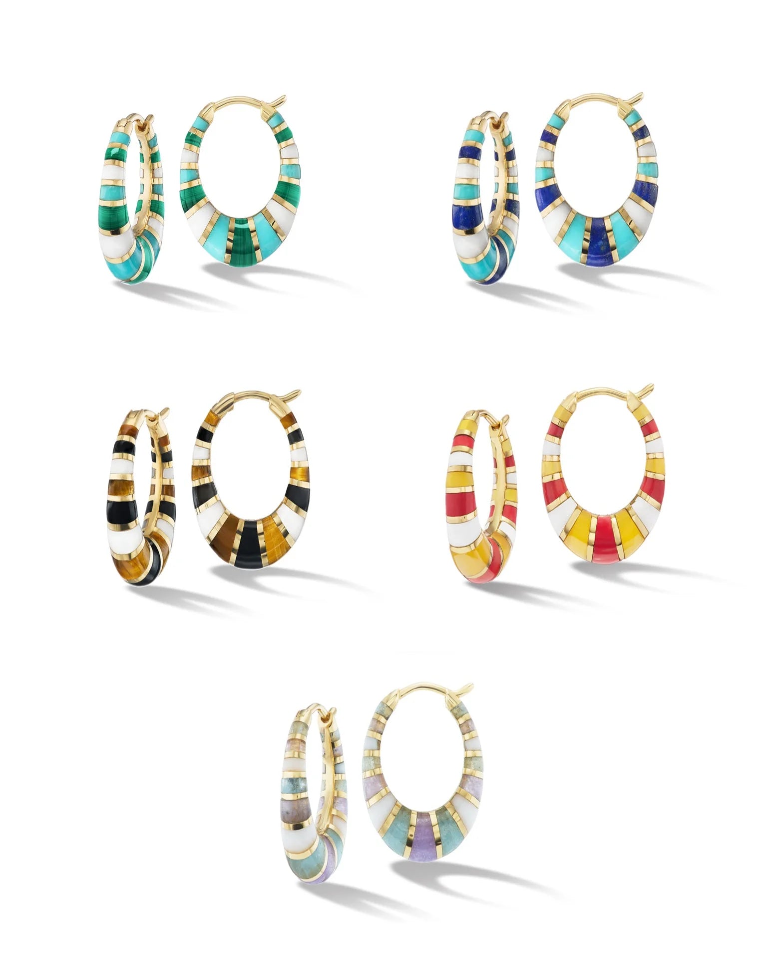 Mini Inlay Hoops