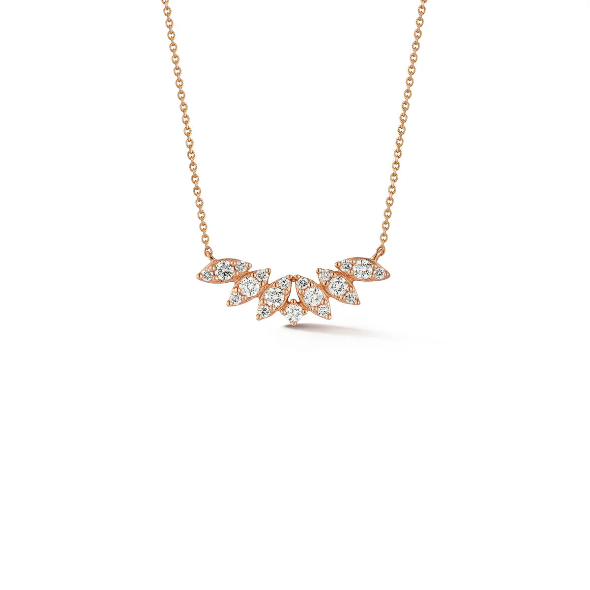 Sophia Ryan Marquise Curved Bar Necklace