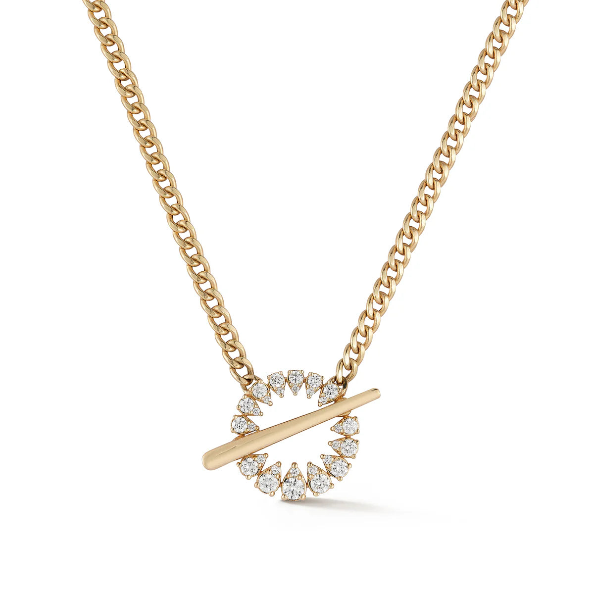 Sophia Ryan Cuban Chain Toggle Necklace