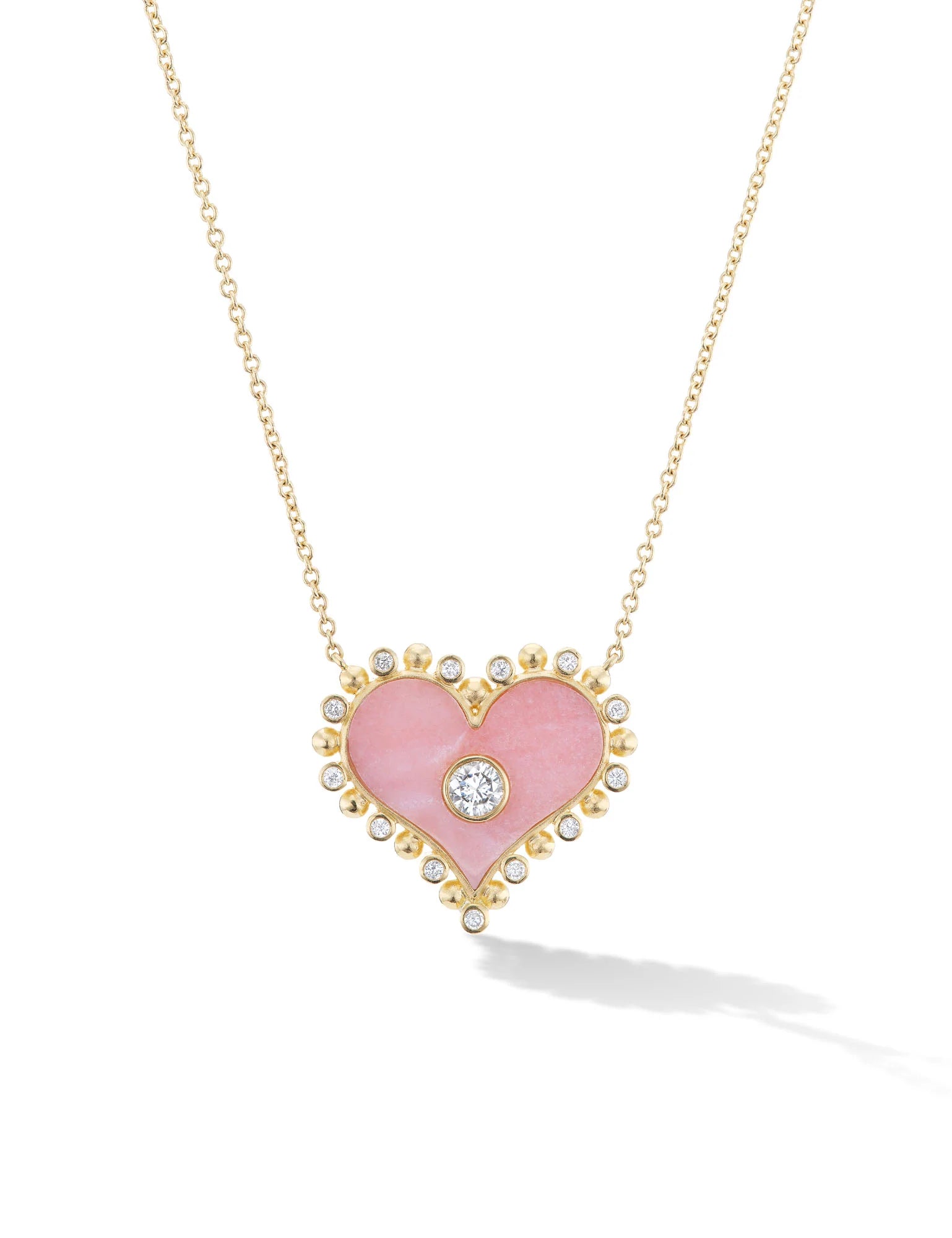 Large Heart Inlay Necklace
