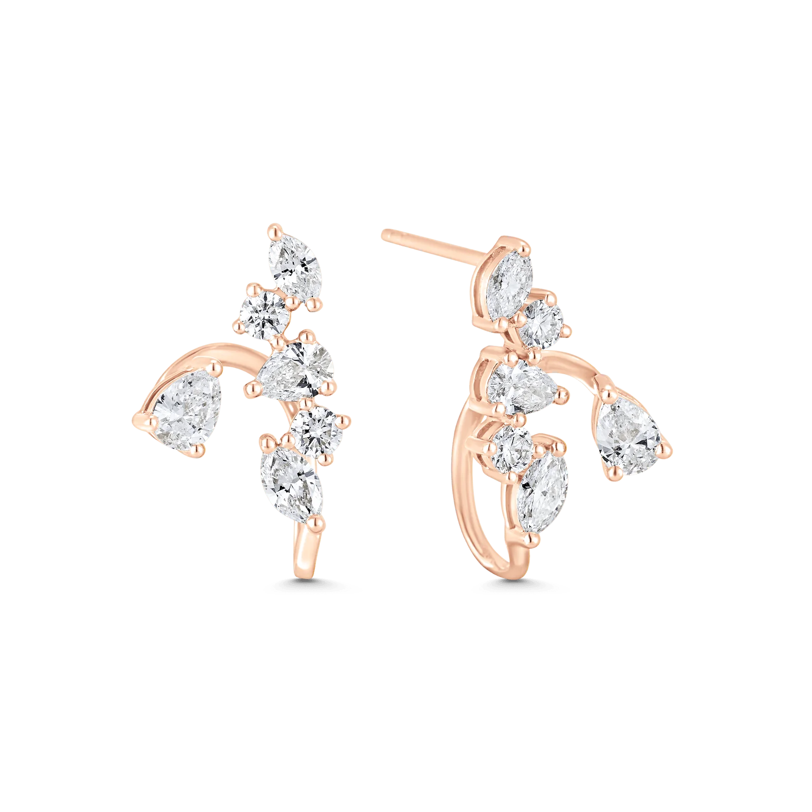 Purity Six Diamond Ear Jacket