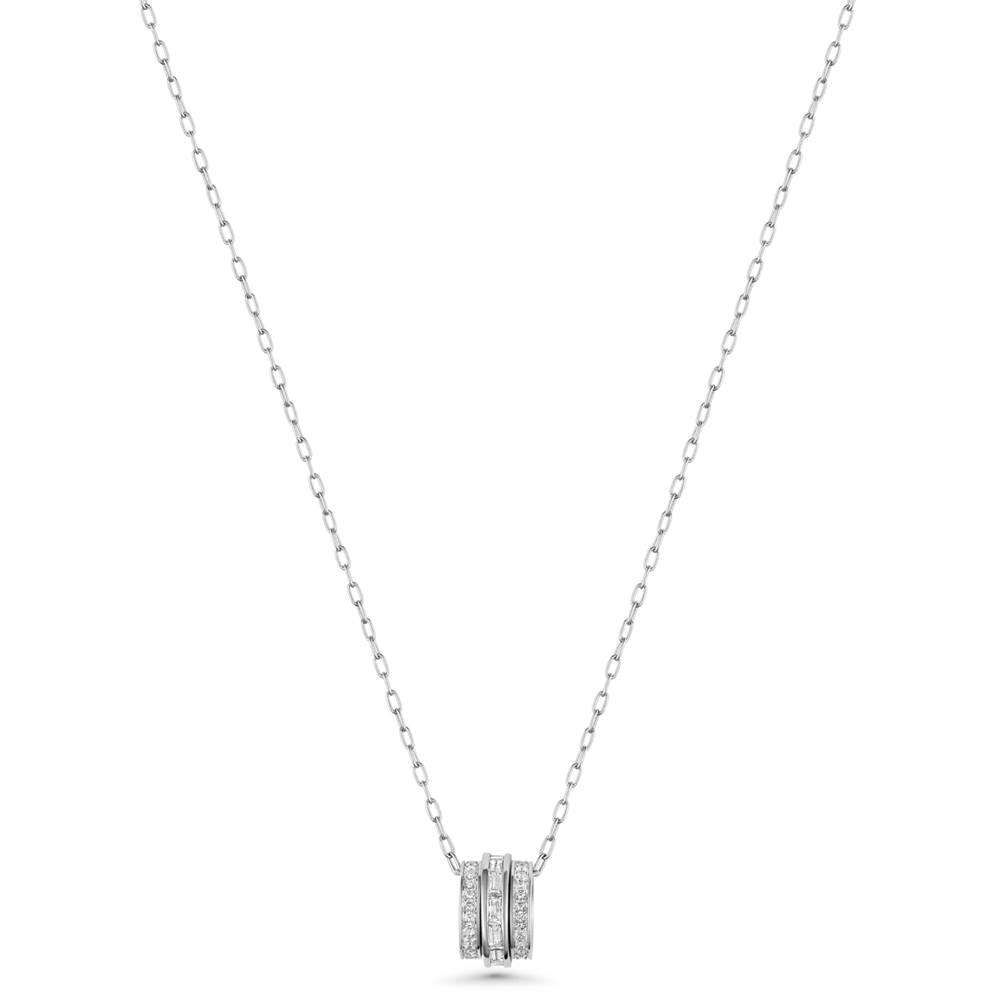 Papua Gold & Diamond Spinner Necklace