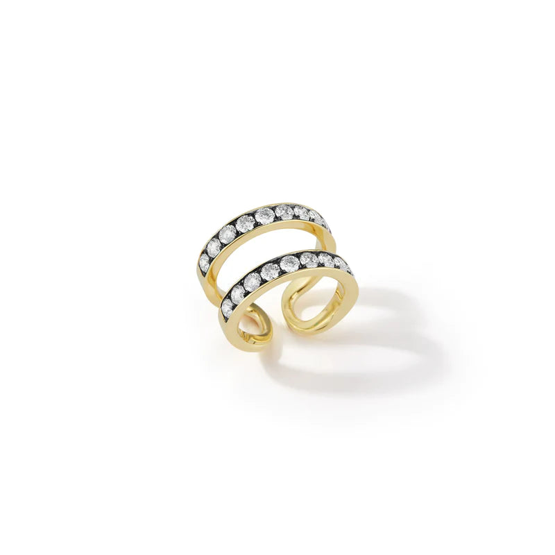 Prive Double Diamond Band Ring