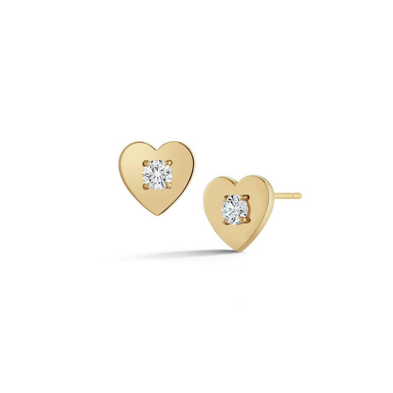 Privé Heart Studs