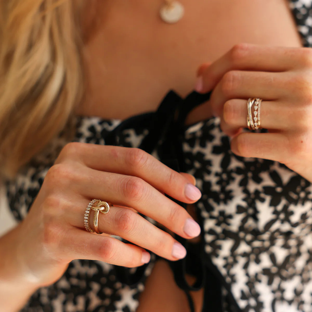 Nana Bernice Knot Ring