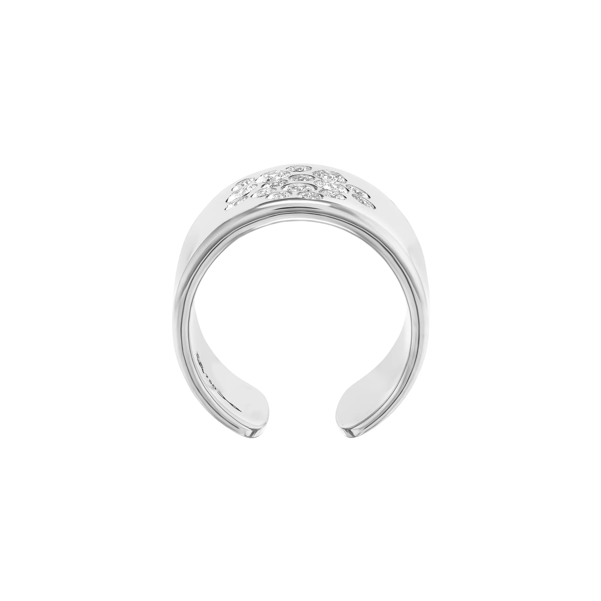 15mm Mega Stoned Cuff Ring