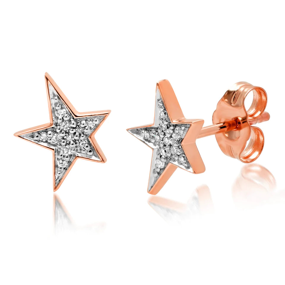 Diamond Star Studs