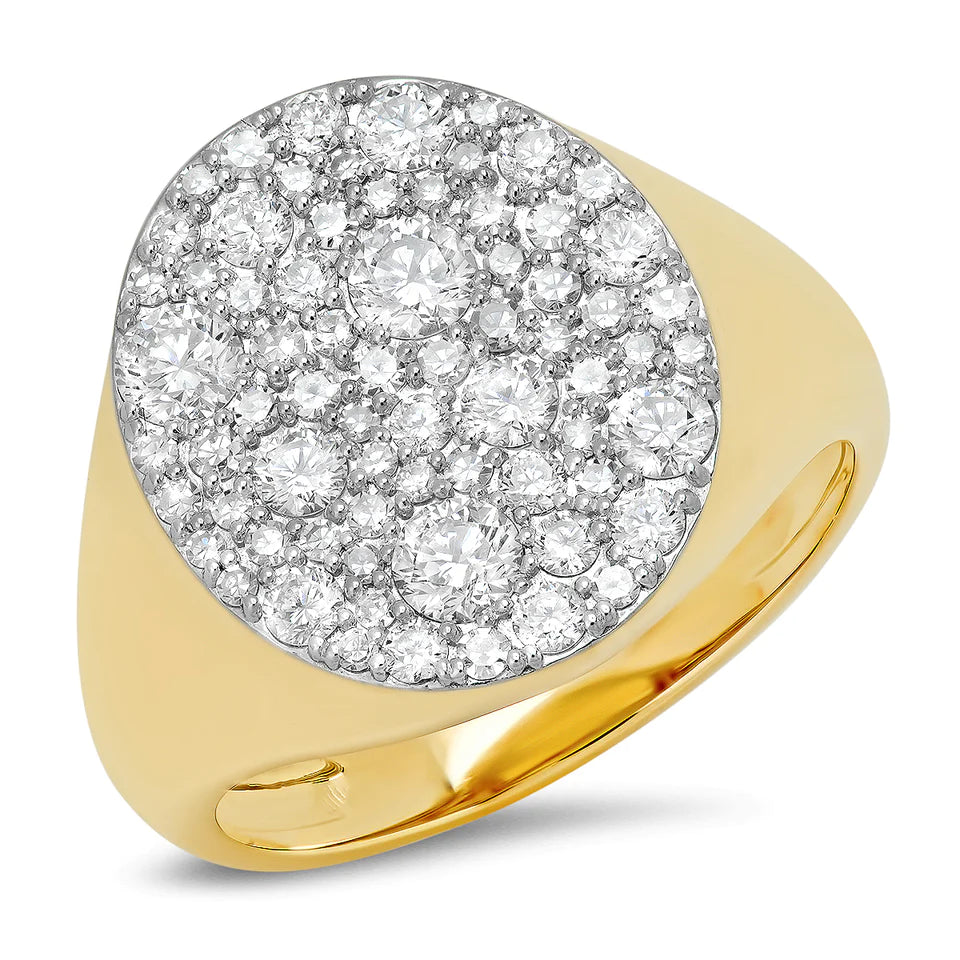 Diamond Signet Ring